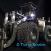 Reifenschutzkette am Modellradlader | Tyre protection chain at RC wheel loader